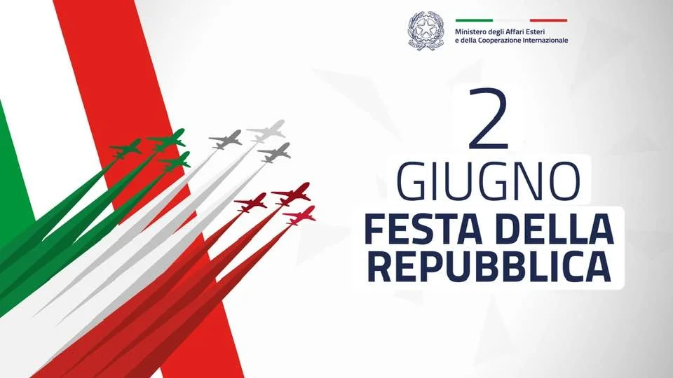 Auguri per la Festa della Repubblica! გილოცავთ იტალიის რესპუბლიკის ეროვნულ დღეს!